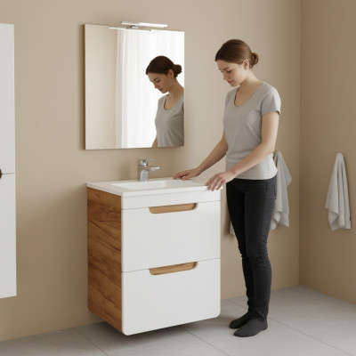 Lavabo 40 cm mobile sottolavabo mobile da bagno