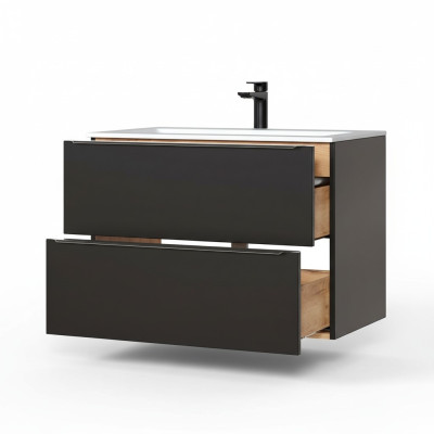 lussuoso lavabo mobile sottolavabo armadio bacino lavabi bagno 80cm