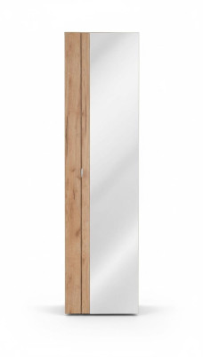 Mobile pensile con specchio, mobiletto alto da bagno, pensile alto.
