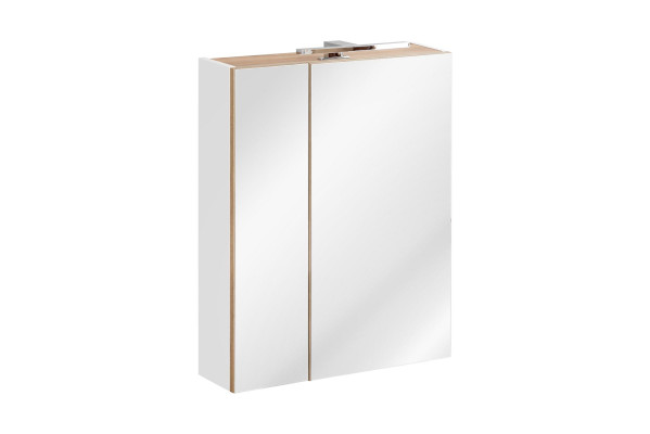 Mobile specchio specchio da bagno armadietto 60x16x75 cm cabinet