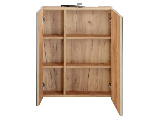 Mobile specchio specchio da bagno armadietto 60x16x75 cm cabinet