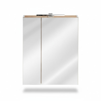 Mobile specchio specchio da bagno armadietto 60x16x75 cm cabinet