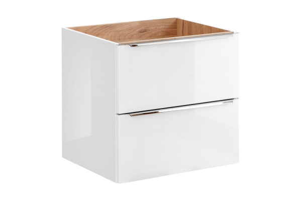 Set di mobili da bagno con lavandino da 60cm e mobile sottolavabo consolle.