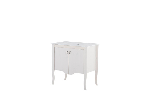 Lavabo Armadio Scaffale Armadietti 79cm Lavabo Mobile lavabo