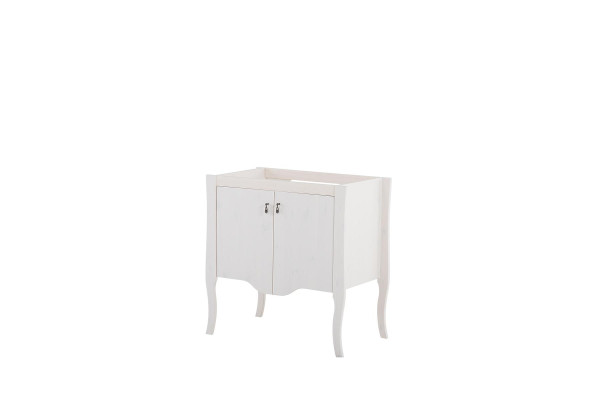 Lavabo Armadio Scaffale Armadietti 79cm Lavabo Mobile lavabo
