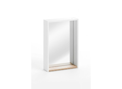 Mobiletto con specchio per il bagno, specchiera, pensile, armadietto decorativo per il bagno