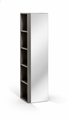 Mobile alto per bagno con specchio porta mensola armadietto da bagno mobile da bagno