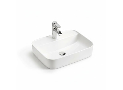 Lavabo lavabo in ceramica bianca lavabo lavabo da appoggio.