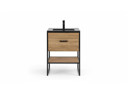 Mobile bagno set 60cm lavabo con mobile sottolavabo lavabo stile loft