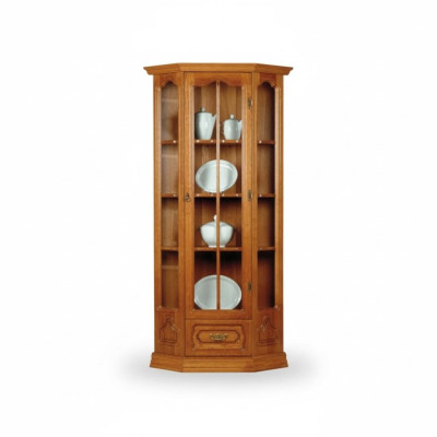Classico armadio credenza vetrina comò vetrina armadietto in vetro