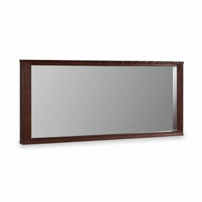 Specchio grande da parete moderno con cornice in legno reale.