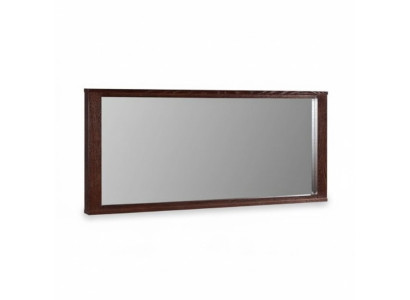Specchio grande da parete moderno con cornice in legno reale.