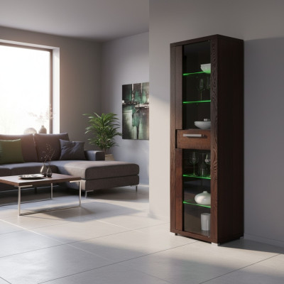 Vetrina Armadio Comò Vetrina Vetrine Ripiani Vetrine Scaffali Legno Decorazione Armadi Nuovi