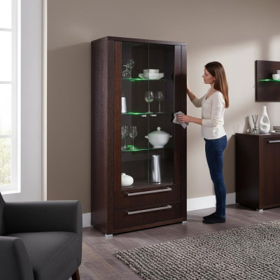 Vetrina Armadio Comò Vetrina Vetrine Mensole Decorazioni Legno Armadi Nuovi