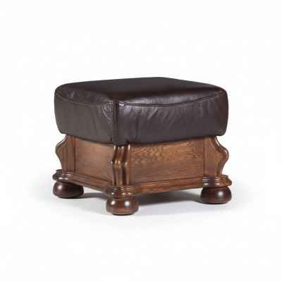 XXL poggiapiedi club lounge sgabello in pelle tessuto ottomano decorativo designer pouf