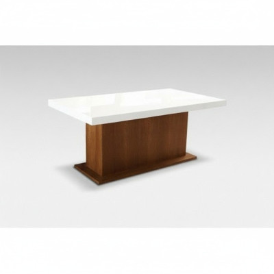 Tavolo colonne, tavolo da pranzo, tavoli, tavoli 160/240cm, ufficio, design in legno, tavolo da conferenza.