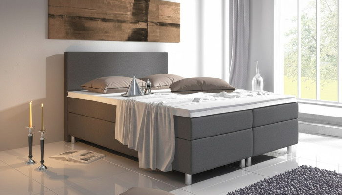 Letto a molle imbottito doppio in hotel di lusso Camera da letto Completi Set Materasso Nuovo