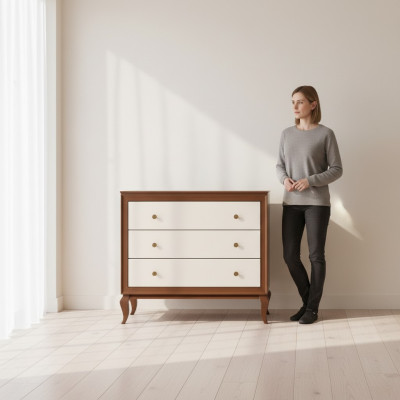 Classico comò, comodini, mobiletto con cassetti antico, armadio da ufficio, credenza design