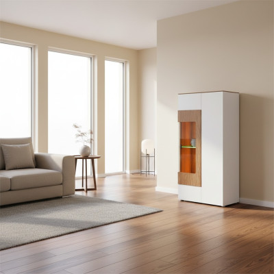 Vetrina moderna in vetro Armadio Vetrina Vetrina Vetrina a una porta - Design Vetrine nuove