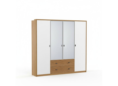 Armadio camera da letto in legno, armadio stile antico, armadi mobili italiani.