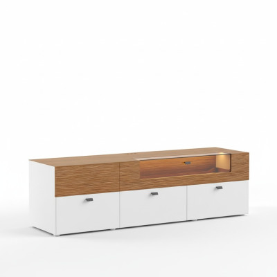 Madia TV Basso mobile RTV XXL Mobile Tavolo Soggiorno Legno Classico Barocco