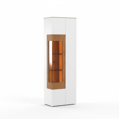 Vetrina vetro mobile salotto vetrina 1 porta. Vetrina alta moderna.