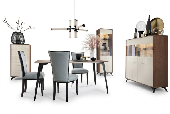 Tavolo da pranzo in legno Tavoli Tavolo da pranzo Massicci Designer 160x90x76cm