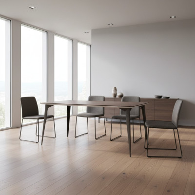 Design tavolo da pranzo stile antico tavolo da pranzo moderno tavoli in legno 160x90cm nuovo
