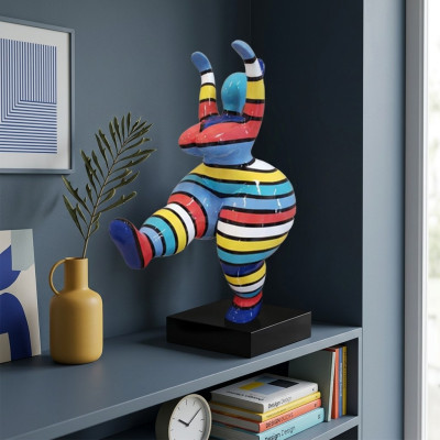 Arte astratta della statua colorata dello scultore designer di 50 cm statue nuove
