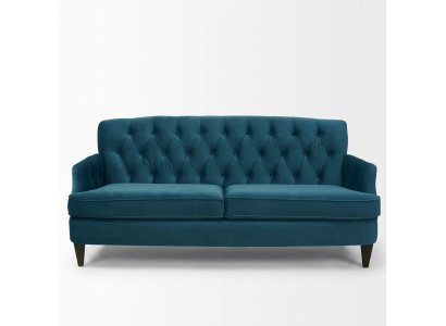 Turchese Reale Divano a tre posti designer di lusso per il soggiorno, divano a 3 posti.
