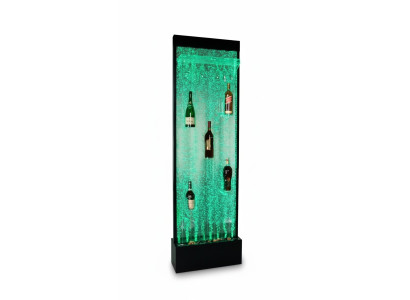 Colonna parete d'acqua, mensola da bar a muro, armadietto, mobile LED