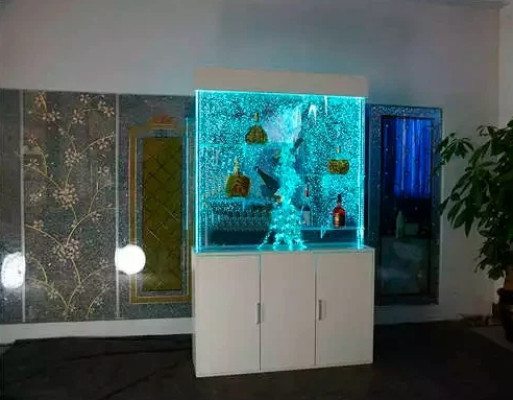 Parete d'acqua Colonna d'acqua Base Pensile Divisorio Scaffale Vetrina