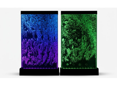 Pannello a parete con bolle d'acqua LED parete d'acqua design.