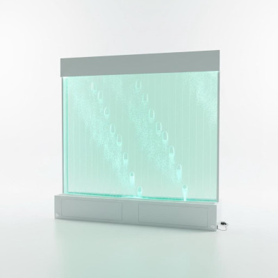 Moderno divisore d'ambiente acqua pareti pareti d'acqua LED parete d'acqua illuminata parete decorativa.