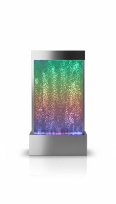 Pannello a parete LED parete d'acqua decorativa moderna bolle d'acqua.