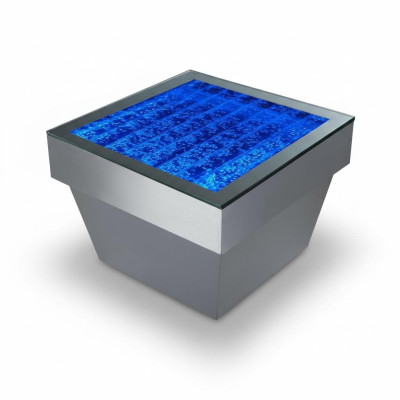 Design Tavolo Tavolino Acqua Colonne Colonna Decorazione Acqua Divano Tavoli LED