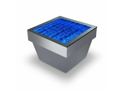 Design Tavolo Tavolino Acqua Colonne Colonna Decorazione Acqua Divano Tavoli LED