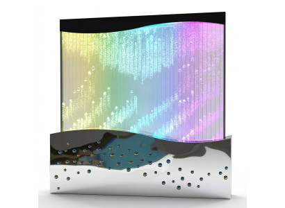 Pannello a bolle d'acqua LED parete d'acqua designer.