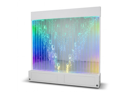 Pareti a LED Parete divisoria moderna Acqua Parete d'acqua Parete illuminata