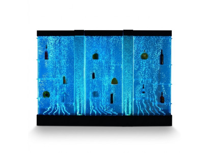 Mobile a LED per bar, parete d'acqua, colonna decorativa, banco bar illuminato, pareti d'acqua.