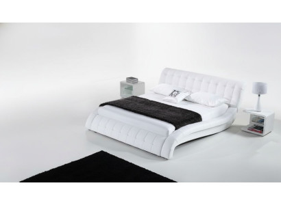 Letto Letti Imbottito Matrimoniale Matrimonio Hotel Lusso Pelle Moderno Decoratore Designer
