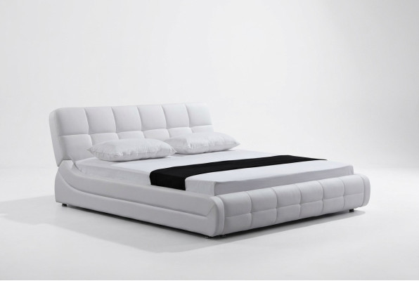 Letto moderno Letti Imbottiti Matrimoniale Matrimoniale Hotel Lusso Pelle Designer