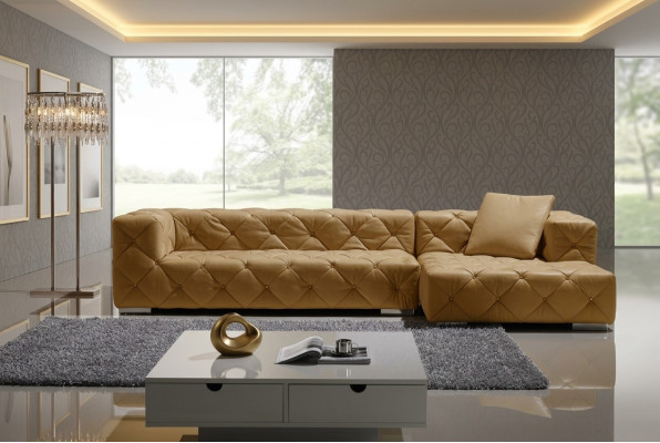 Chesterfield in pelle, divano moderno, divano componibile in pelle, divano angolare, divano.