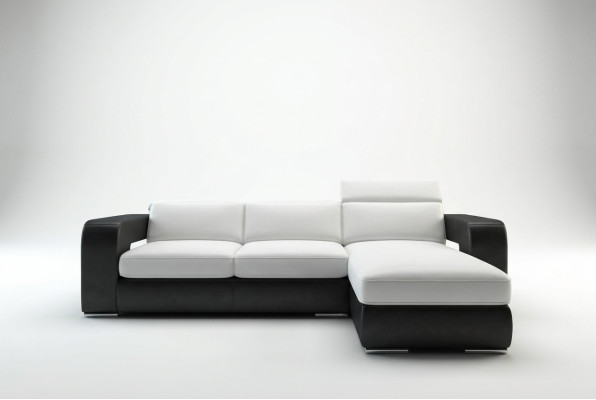 Divano angolare in L Forma Divano angolare Arredo Divano angolare Set imbottito Decorativo Divano