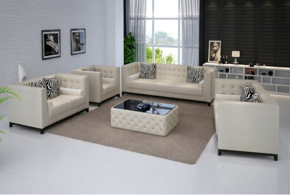 Set di divani design per divani in pelle 3 posti 2 posti