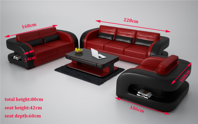 Set di divani 3+2+1 posti moderno design divano imbottito divani sofa.
