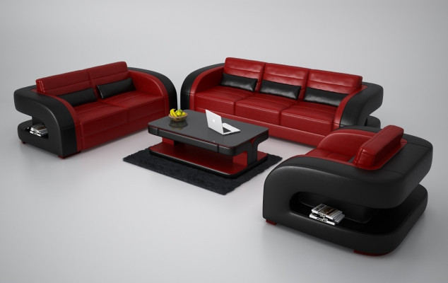 Set di divani 3+2+1 posti moderno design divano imbottito divani sofa.
