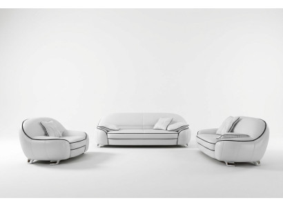 Sofà completo 3+1+1 Sedile divano Couch imbottito Set divano Moderni divani