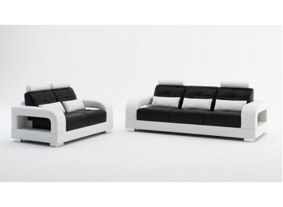 Sofà 3 posti + 2 posti Set Divano Design Divani Imbottiti Moderni