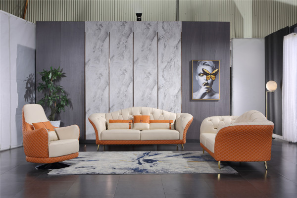 Moderno set di divani 3+2+1 posti di design divano imbottito sofa divani